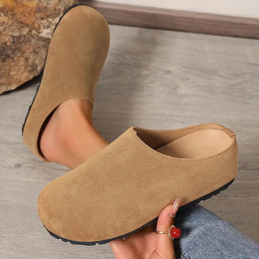 Adha - Bailarinas slip-on con puntera redonda