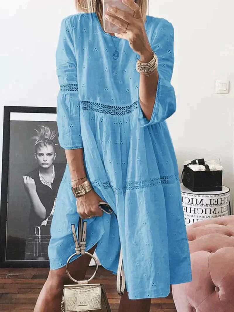 Marcia - Elegante vestido bordado