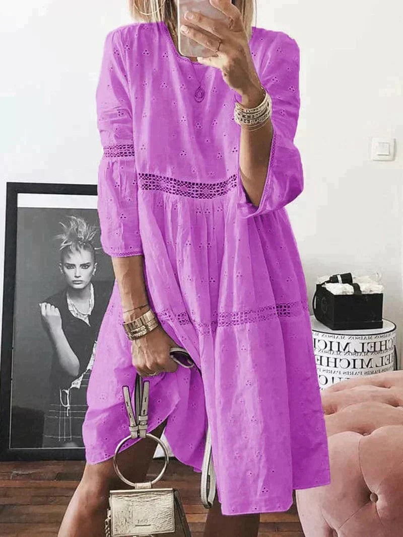 Marcia - Elegante vestido bordado