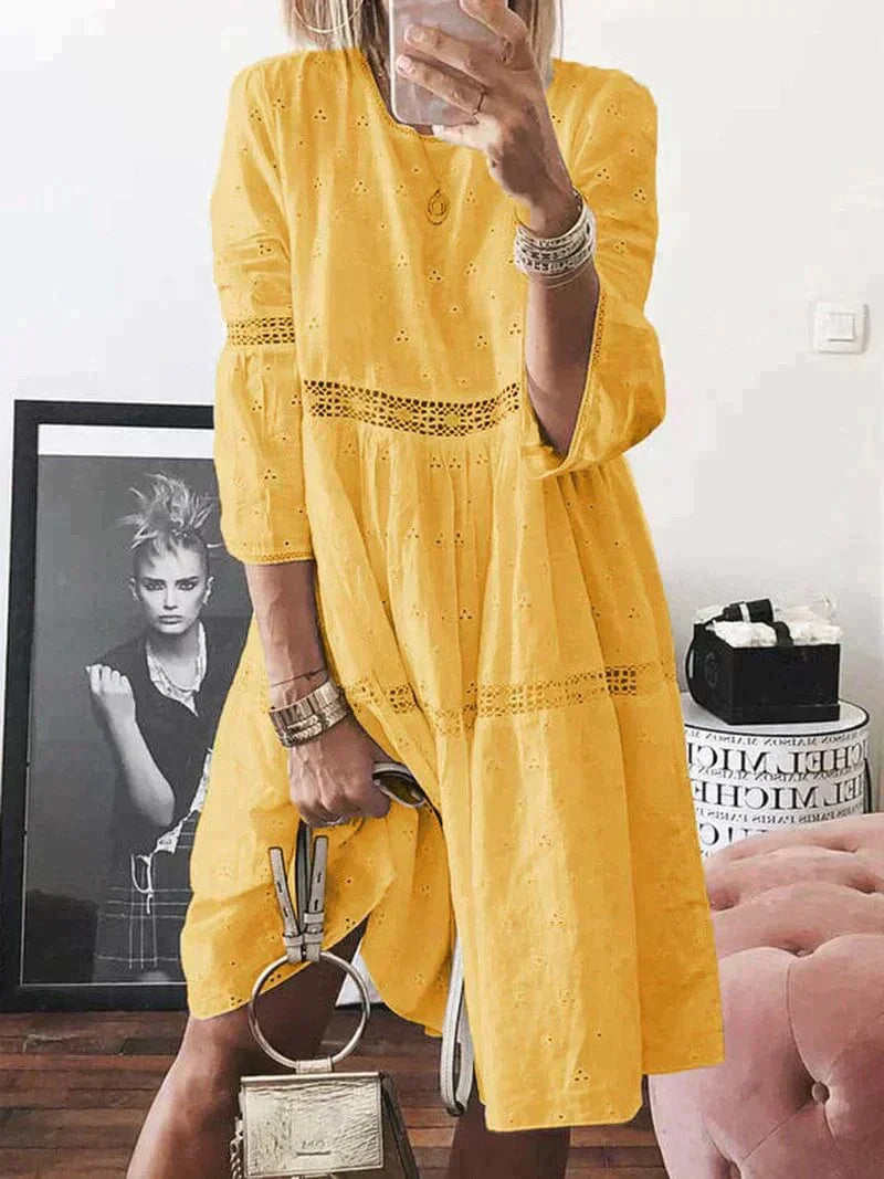 Marcia - Elegante vestido bordado