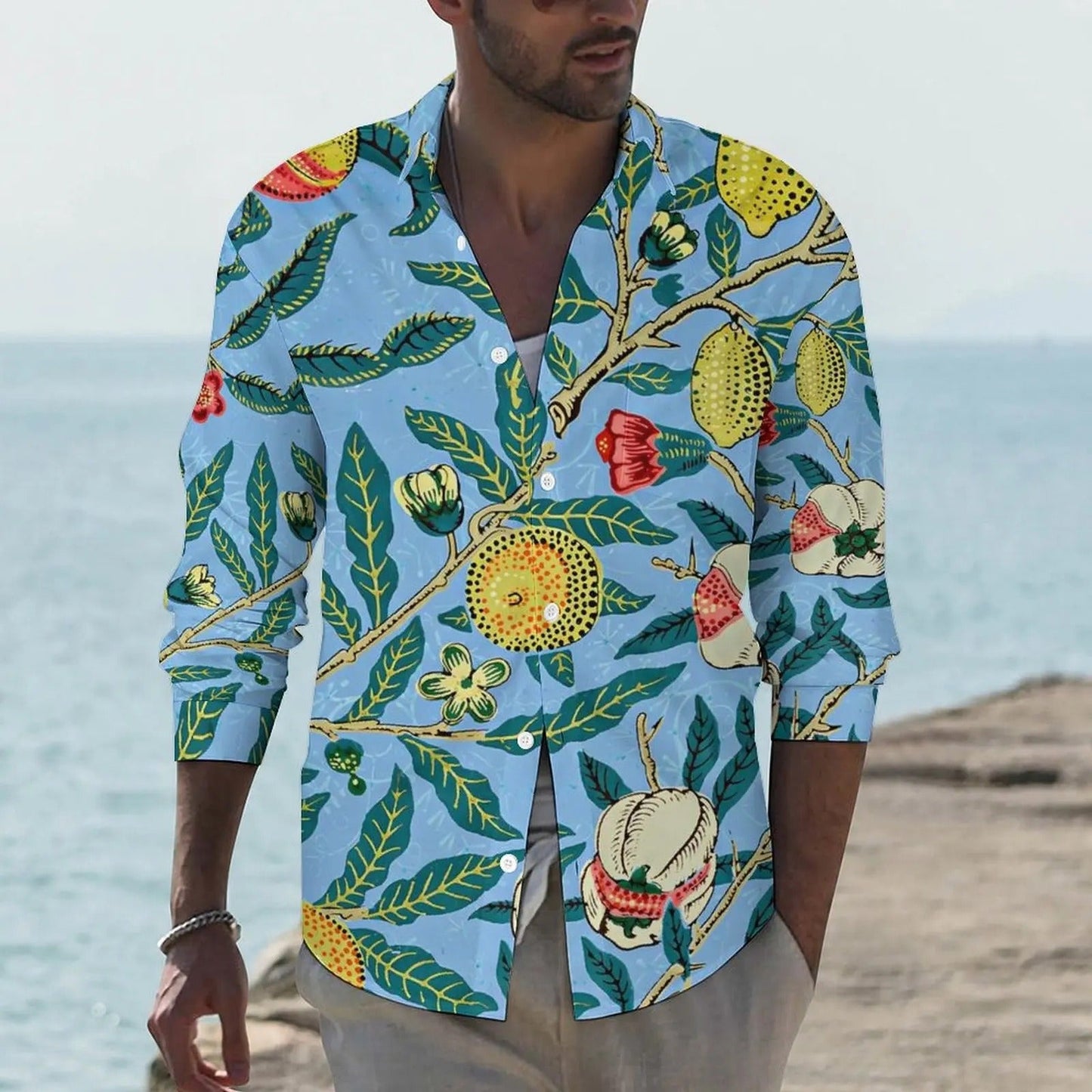 Gerald - Camisa de manga larga para hombre
