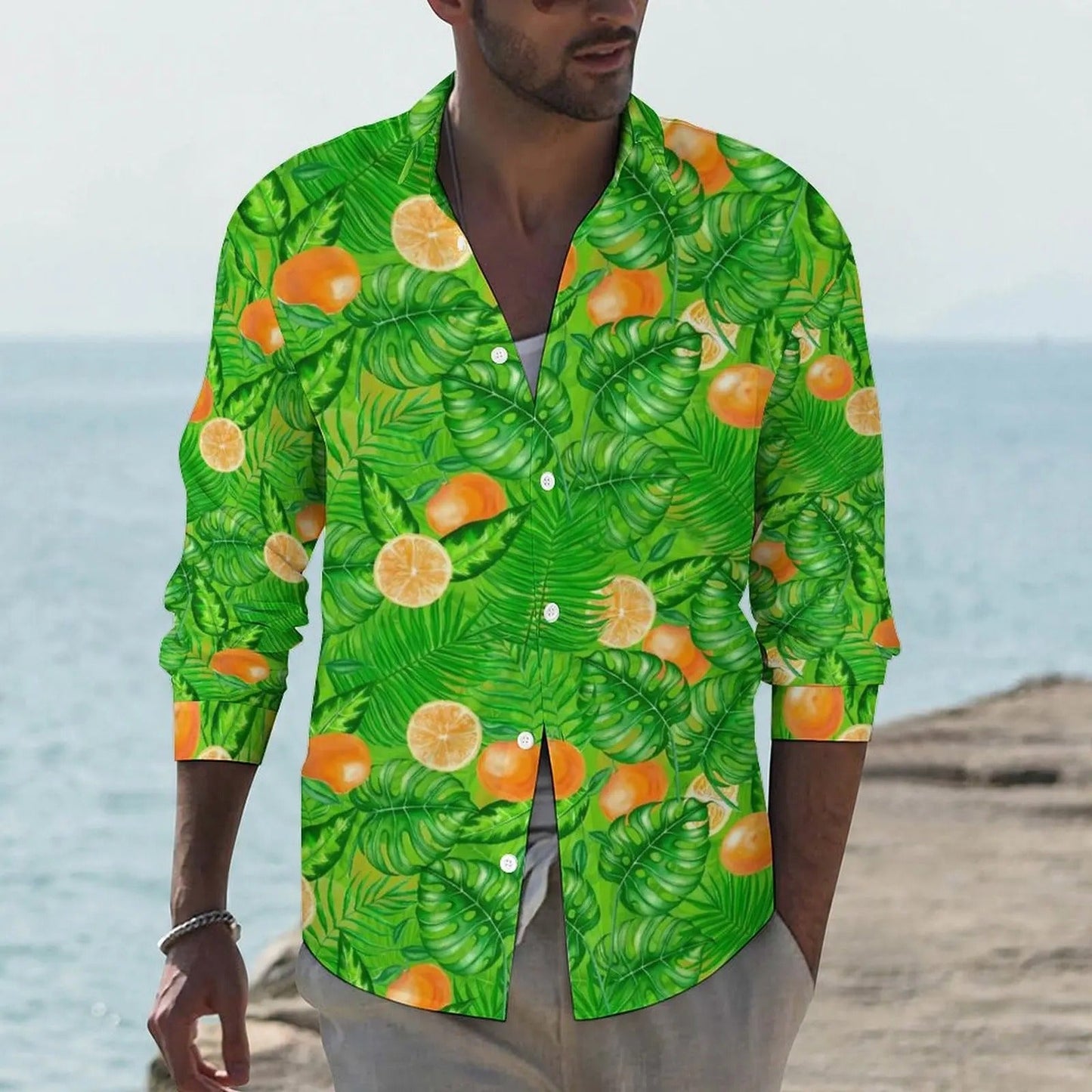 Gerald - Camisa de manga larga para hombre