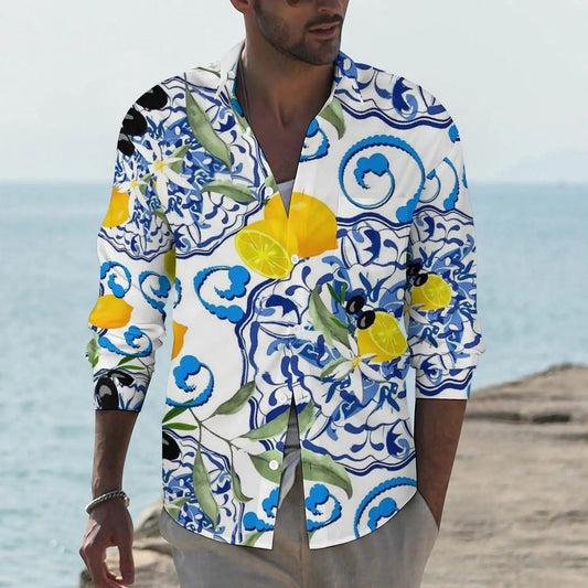 Gerald - Camisa de manga larga para hombre